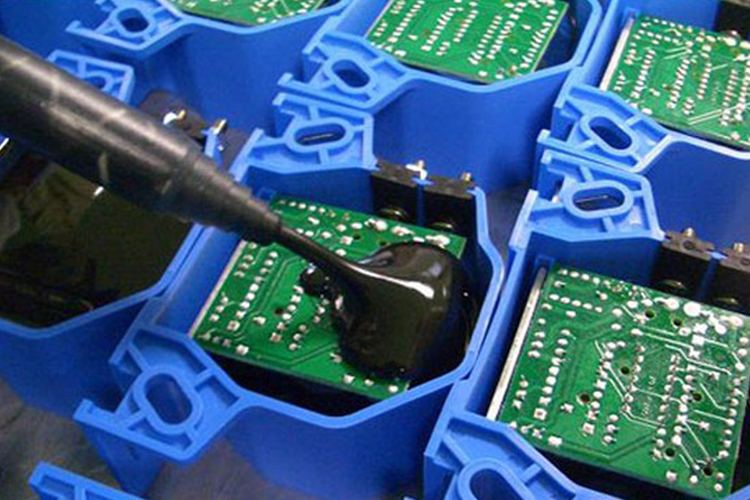 電子灌封膠為甚么不干