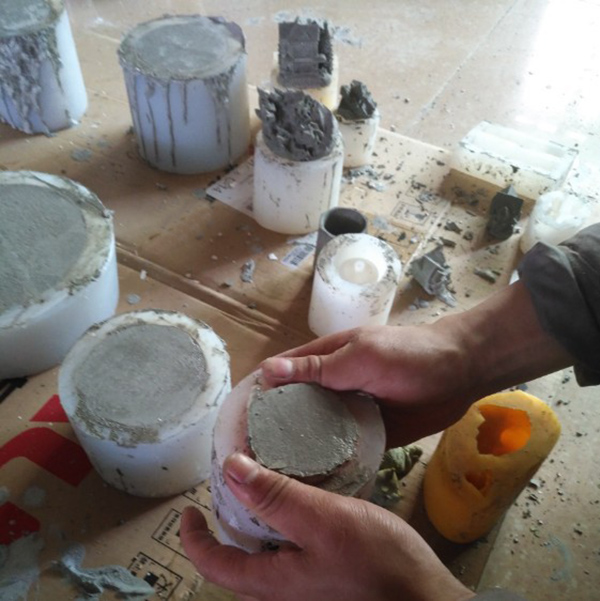 硅膠模具建造水泥工藝品