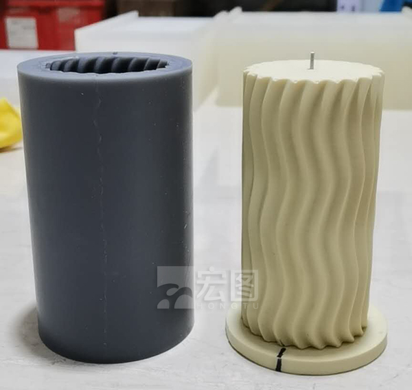 創意香薰啦模具硅膠利用